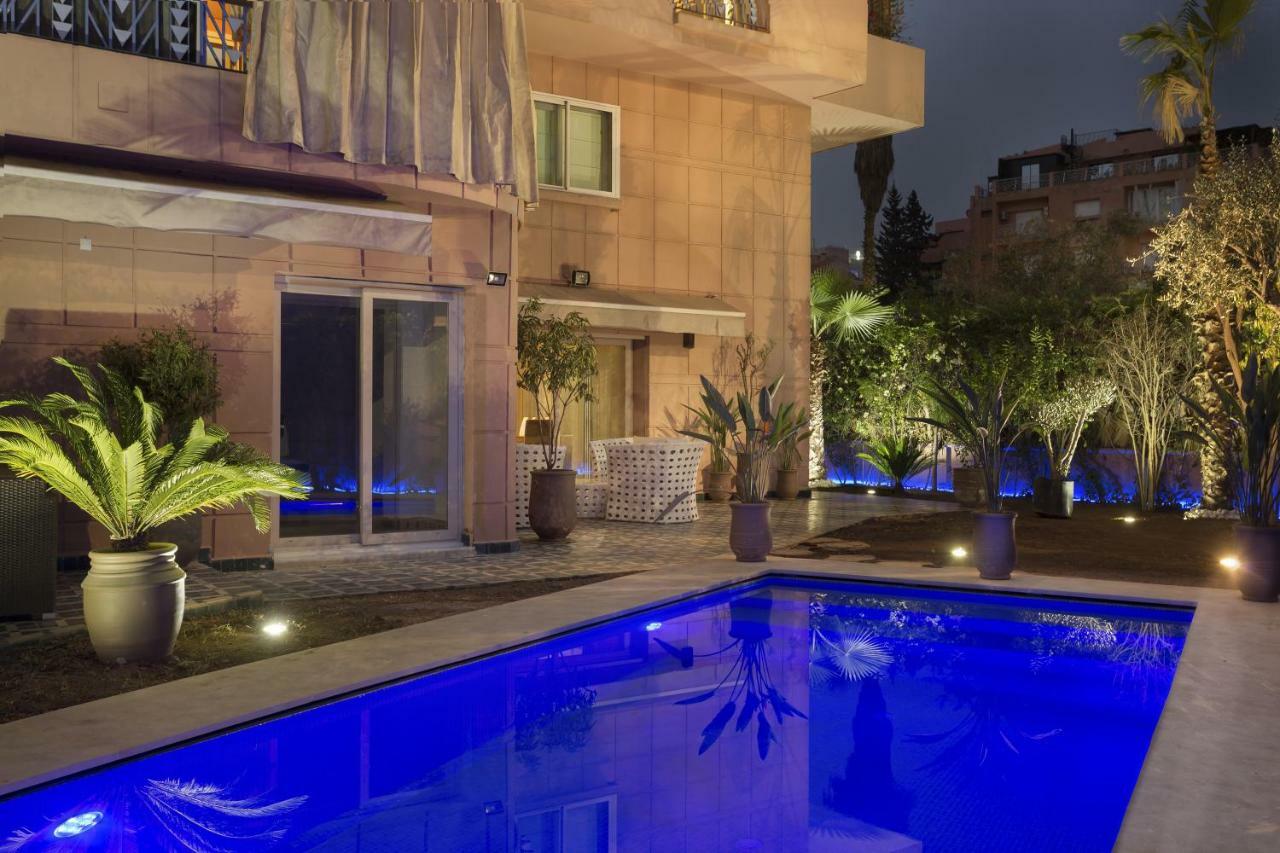 The Ruby Apartment With Private Swimming Pool - Hivernage Quarter - By Goldex Marrakech Marrakesh Esterno foto